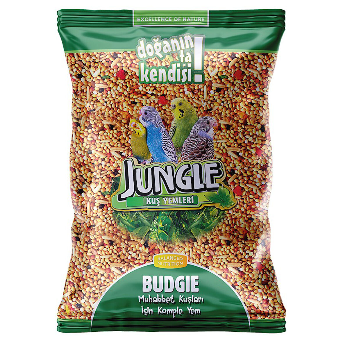Jungle Karışık Muhabbet Yemi 1 Kg x 6 Adet