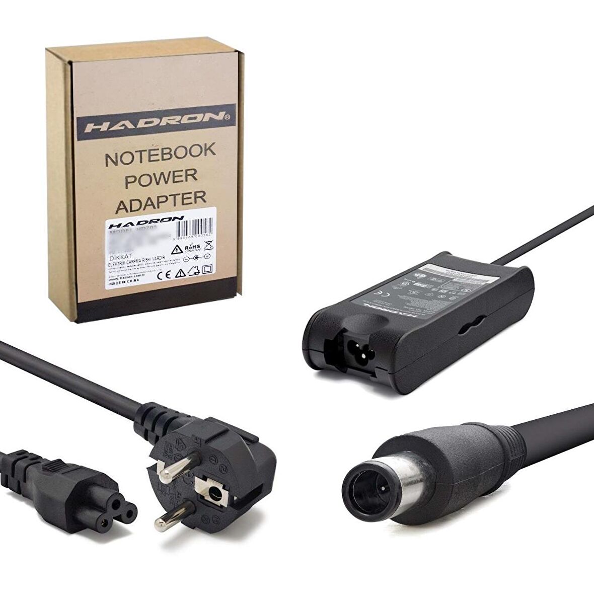 NOTEBOOK ADAPTÖR 19.5V 4.62A 7.4X5.0MM HADRON HD-706