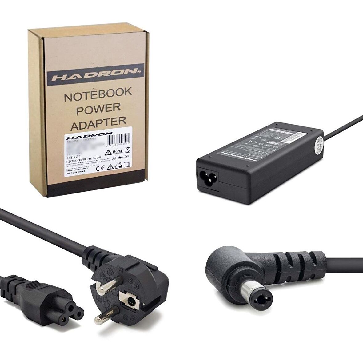 NOTEBOOK ADAPTÖR 20V 2A 5.5X2.5MM HADRON HD-753