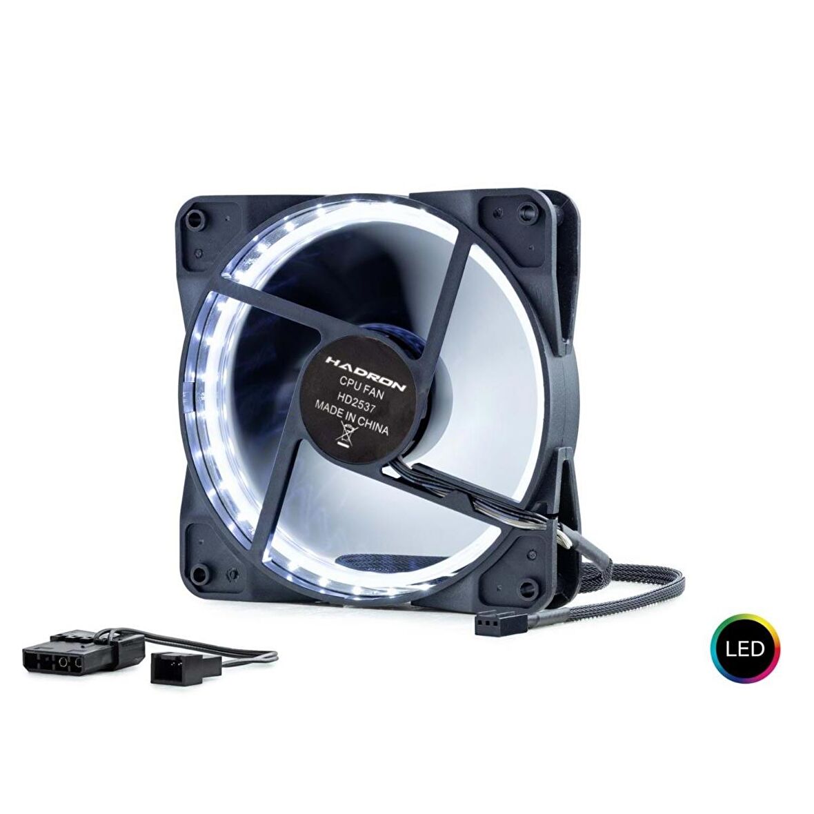 PERFORMANS KASA FANI 12CM 32 LEDLİ HADRON HN-2537