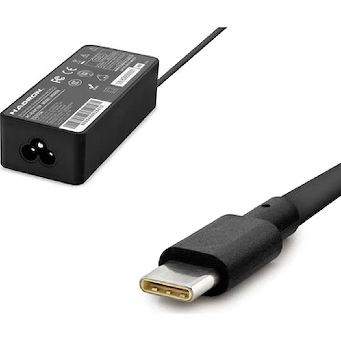 Notebook Adaptör Type-C Otomatik Voltaj 5V-20V 3.25A Hadron HD8858