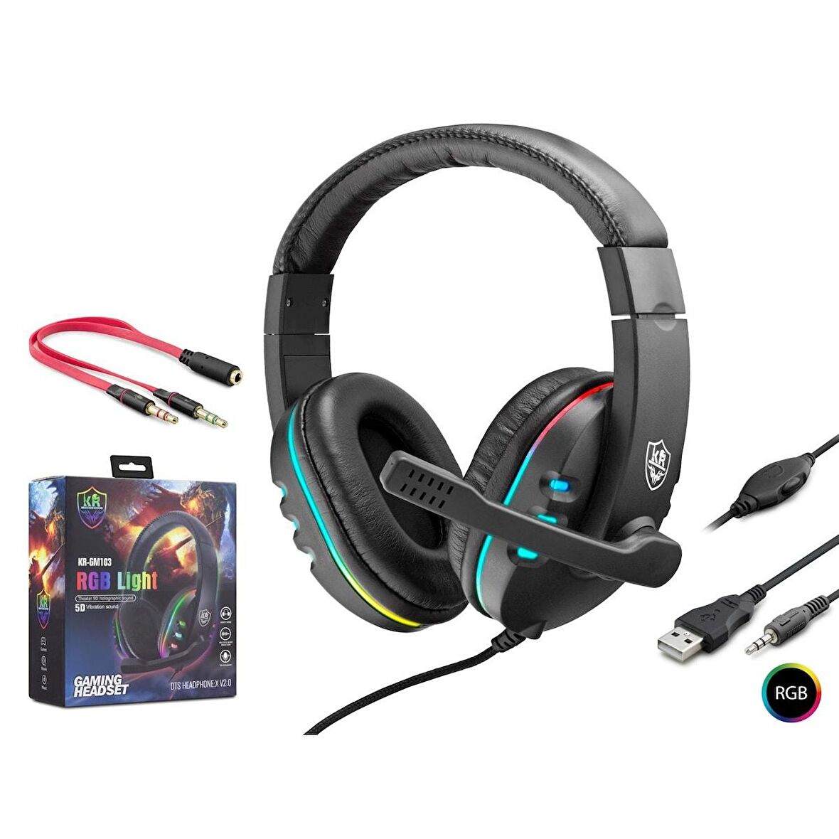 Hadron GM103 Mikrofonlu Pc Oyuncu Kulaklığı