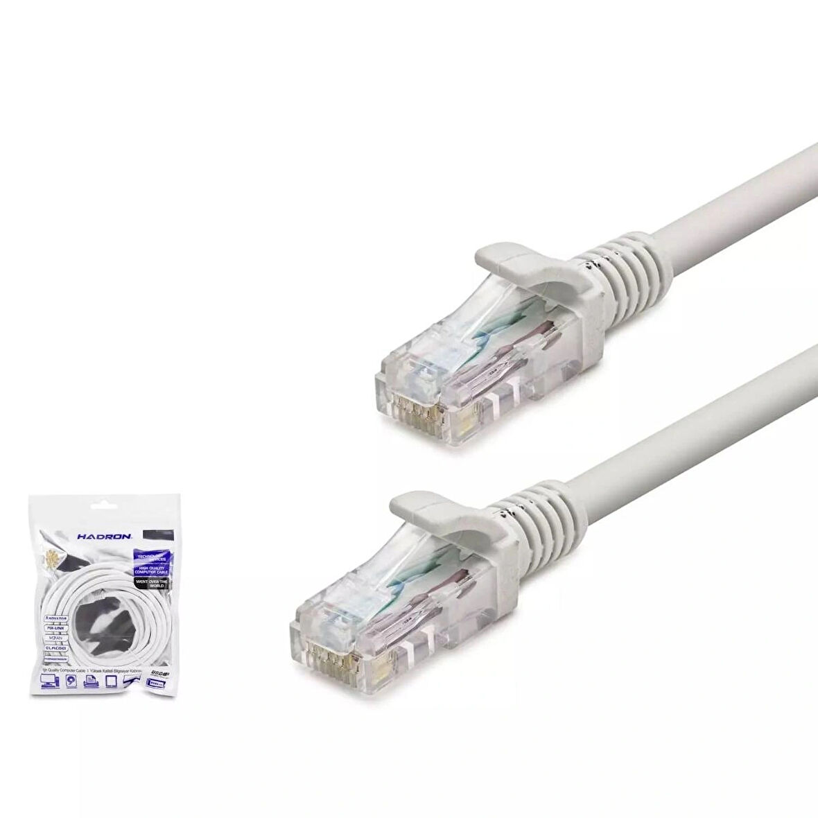 HADRON HDX5002 CAT6 KABLO 5M GRİ