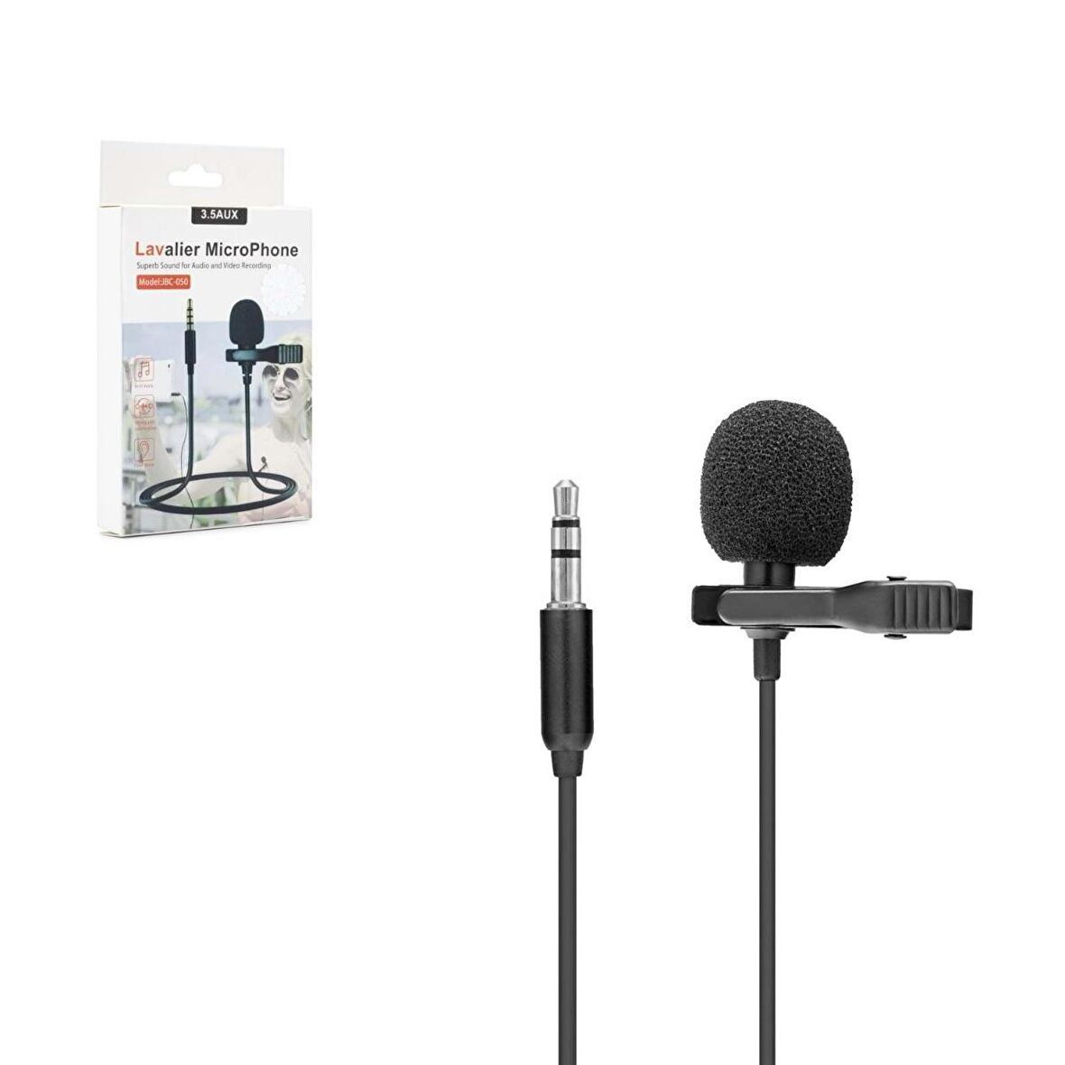 YAKA MİKROFONU AUX 3.5MM HADRON HDX-2752