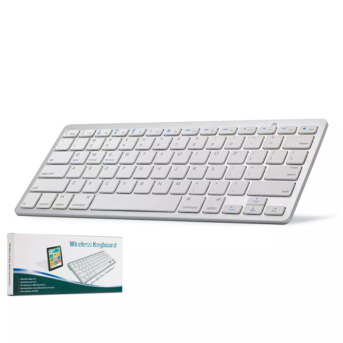 Hadron HDX2501 Wireless Kablousz Mini Klavye