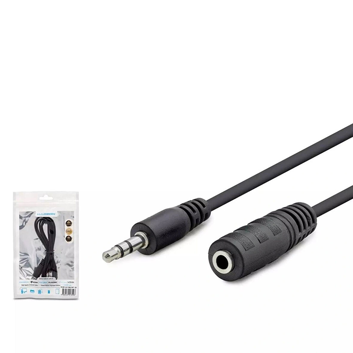 Hadron Hdx1011 3.5Mm To 3.5Mm F Kablo 3Line 3M Siyah