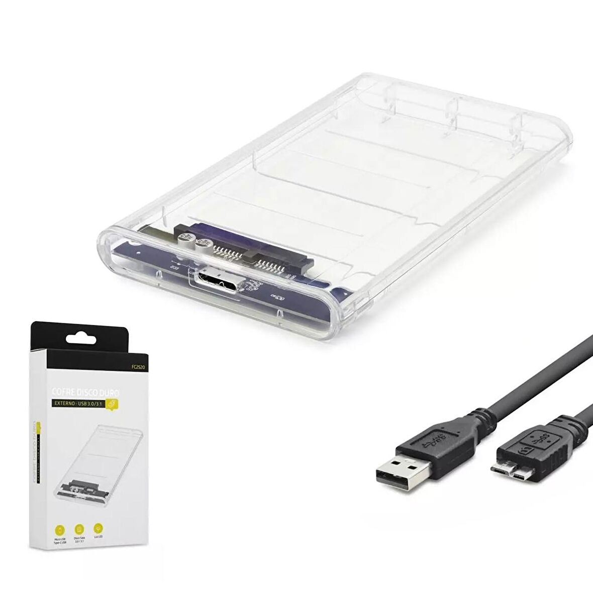 HARDDİSK KUTUSU SSD HDD 2.5 SATA USB 3.0 HADRON HDX-1760