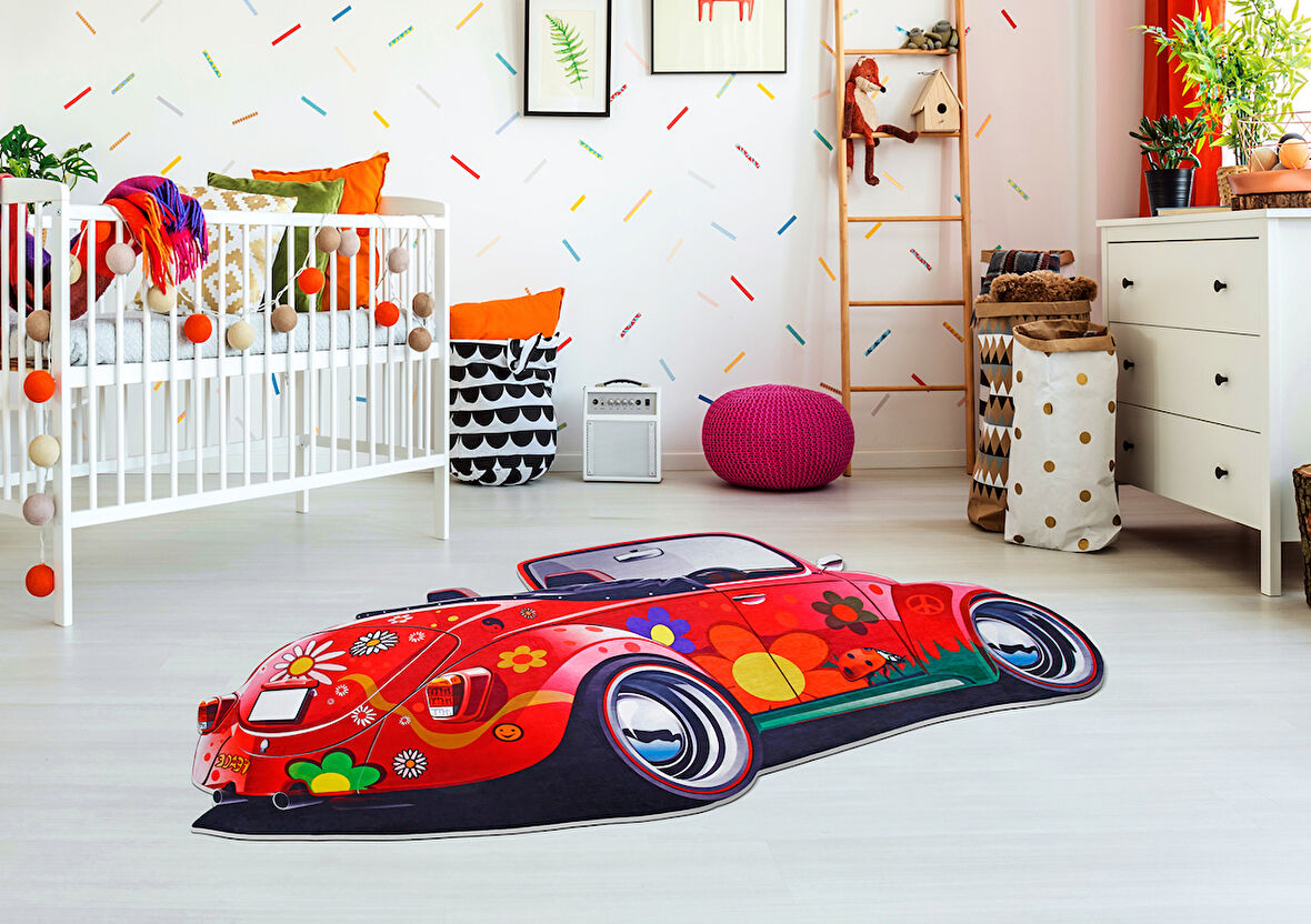 Dekoreko Figürlü Kids Halı 552 Vosvos
