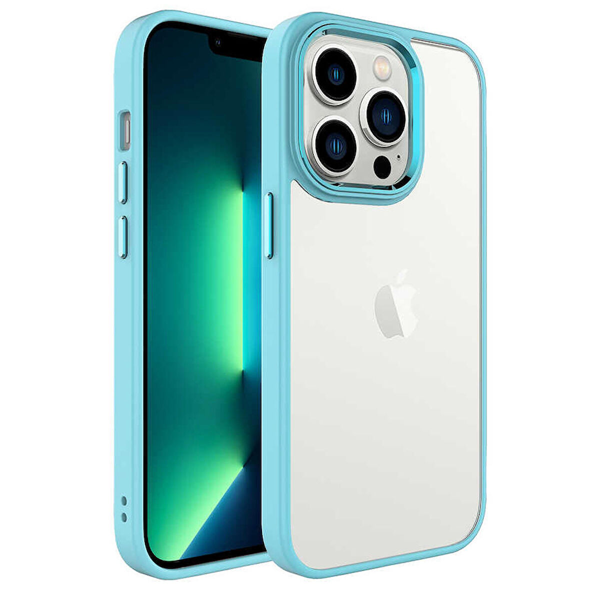 iPhone 14 Pro Max Kılıf Krom Kapak