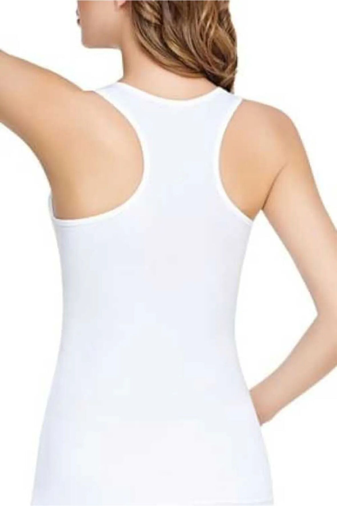 6 Adet Kadın Modal Rambo Atlet Beyaz