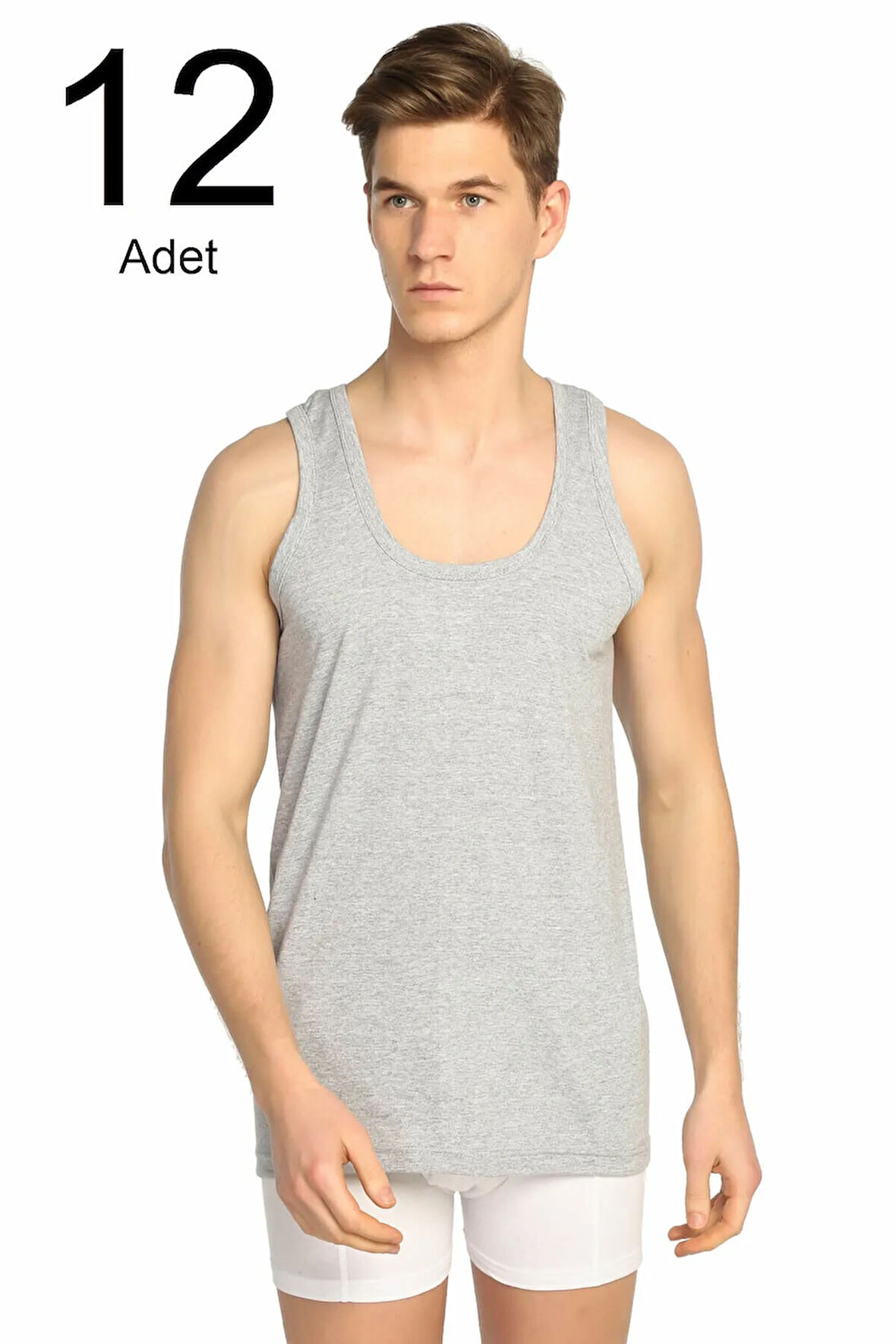 12'li Paket Klasik Erkek Atlet