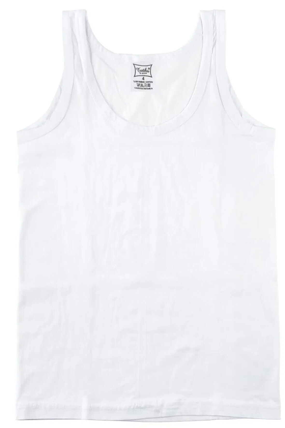 Erkek Çocuk Beyaz 2'li Paket  Atlet ELF568TUT0124CCM2