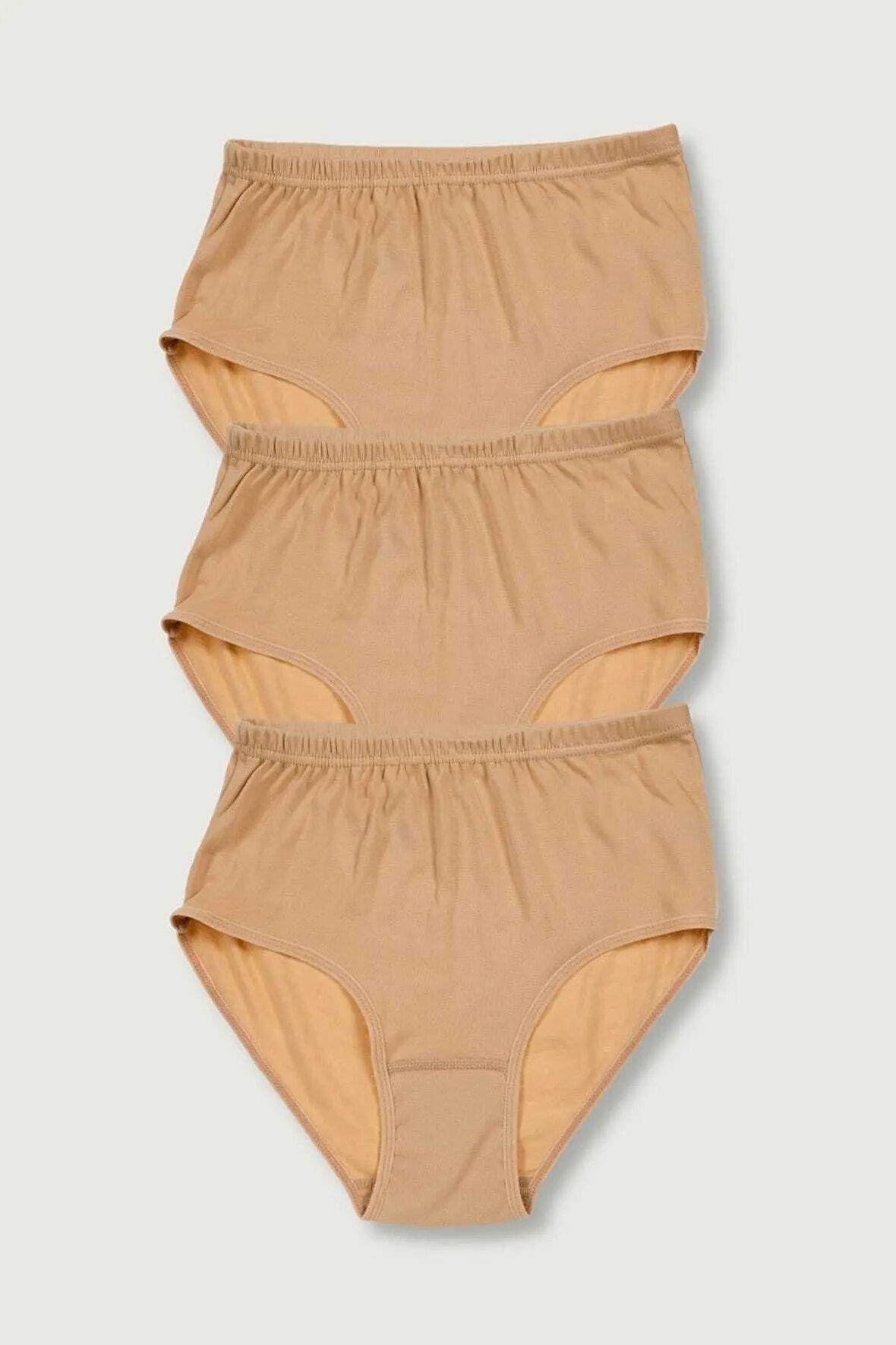 Kadın Ten 3'lü Paket  Ribana Bato Külot ELF568T0922CCM3