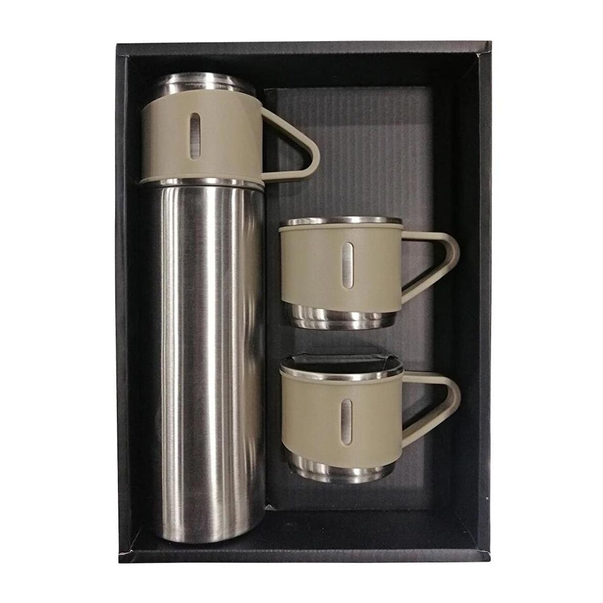 CHEF STAR MNB05543 Termos Set 3 lü Bardaklı 500 ml - Zücc81896