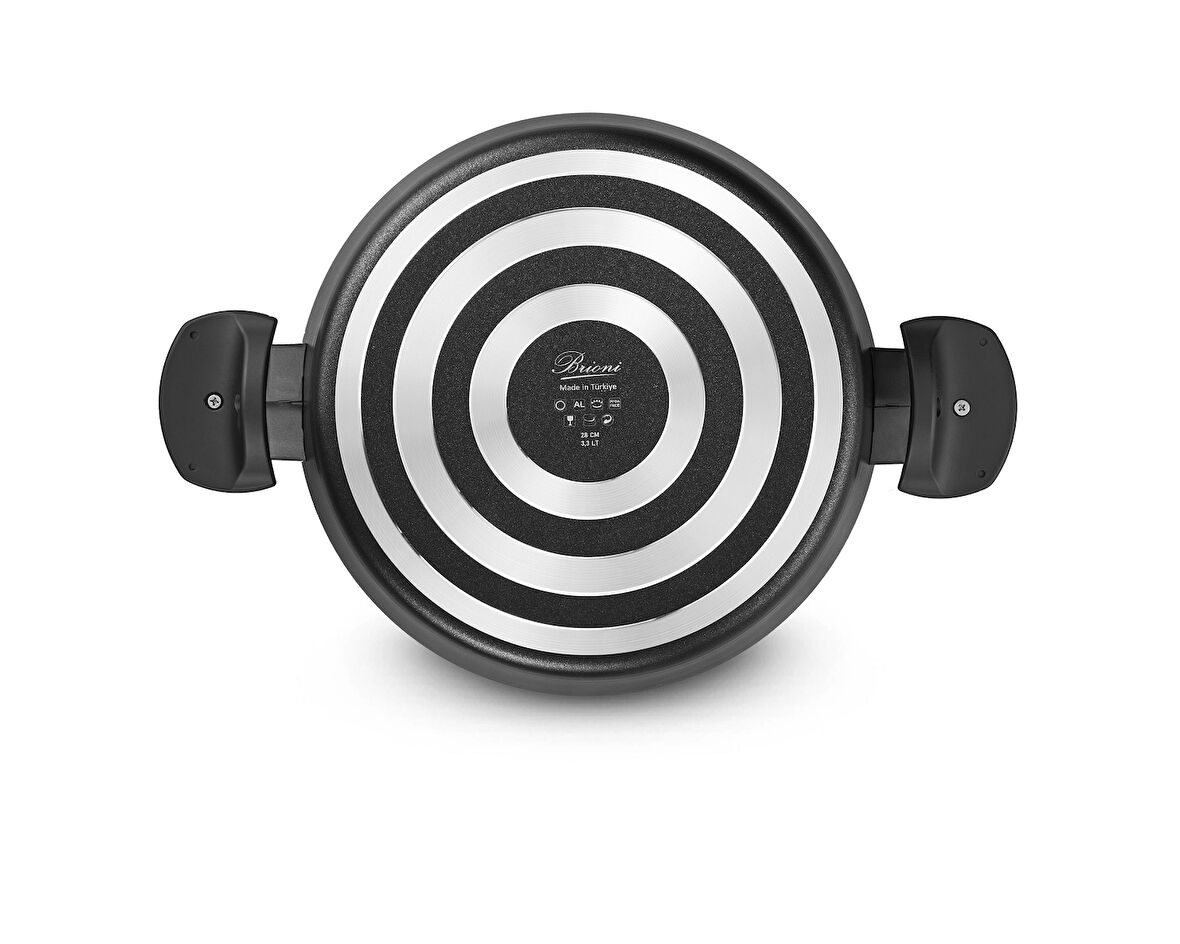 Diamond 22 Cm Yanmaz Yapışmaz Elmas Kaplama Sahanlık