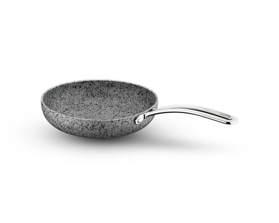 Brioni Stone-Age 28 cm Çizilmez Yanmaz Yapışmaz İndüksiyonlu Kızartma Tavası