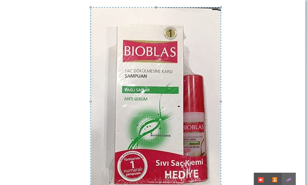 BIOBLAS ŞAMPUAN 400ML+100ML SIVI SAÇ KREMİ -YAĞLI SAÇLAR