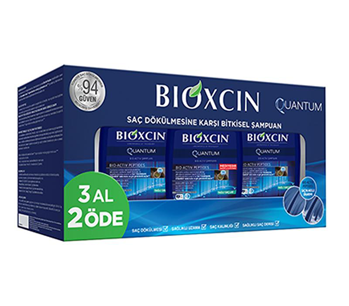 Bioxcin Quantum Yağlı Saçlar için Şampuan 300 Ml (3 Al 2 Öde)