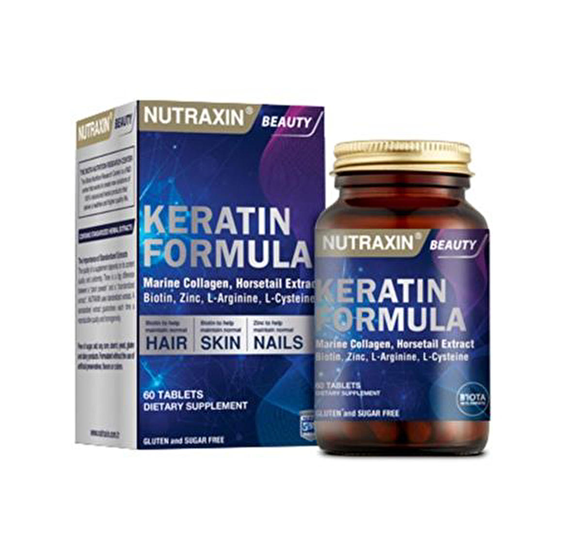 Nutraxin Keratin Formula 60 Tablet