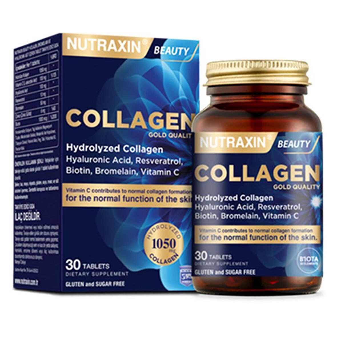 Nutraxin Beauty Gold Collagen 30 Tablet