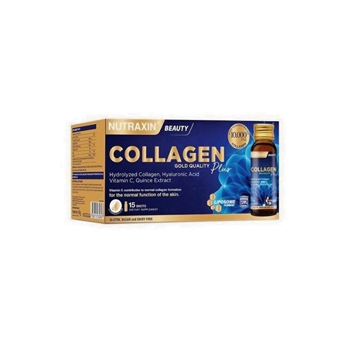 Nutraxin Gold Collagen Plus 15 Shot