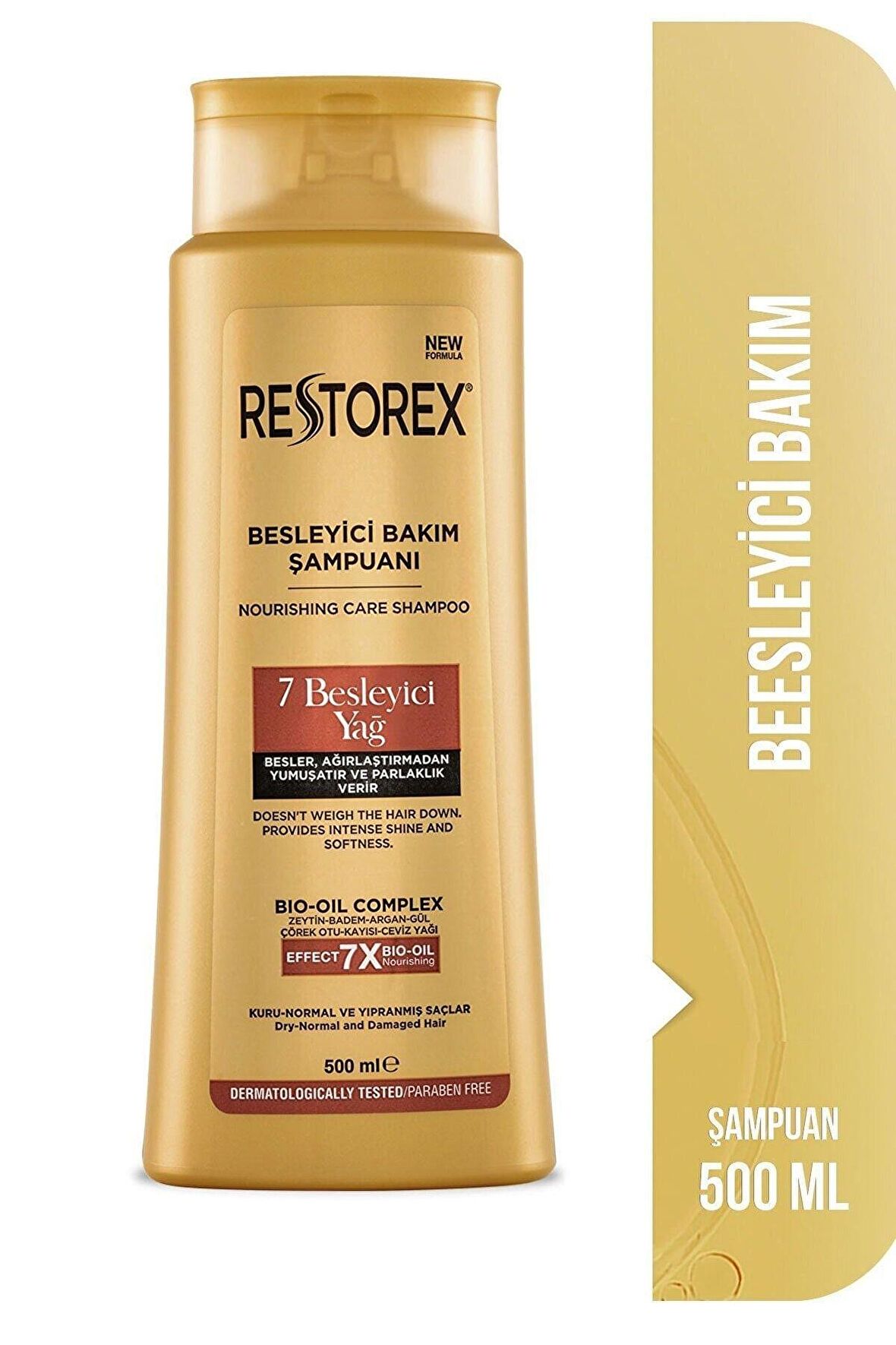 Restorex 7 Besleyici Bakım Şampuanı 5 x 500 ML