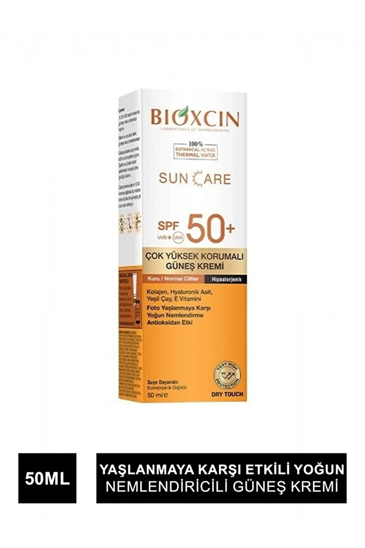 Sun Care Kuru/normal Ciltler Için Güneş Kremi Spf 50+ 50 Ml