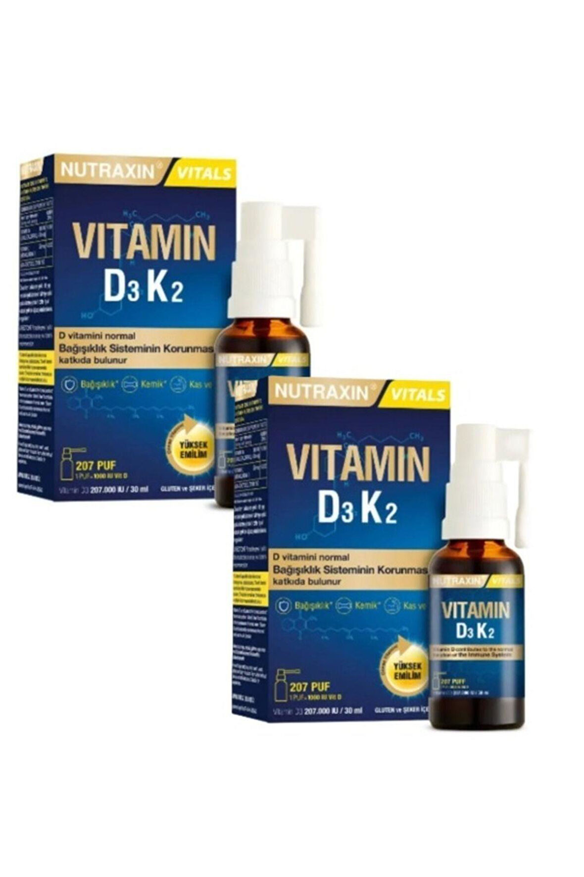 D3k2 Sprey 30 Ml X 2 Adet