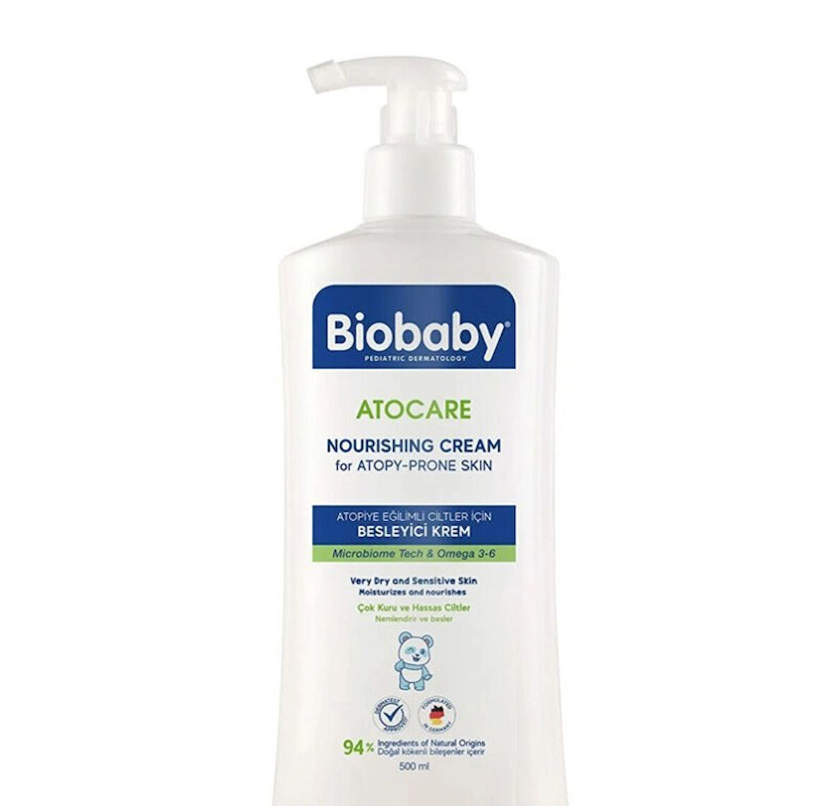 Biobaby Atocare Besleyici Krem 500 ml