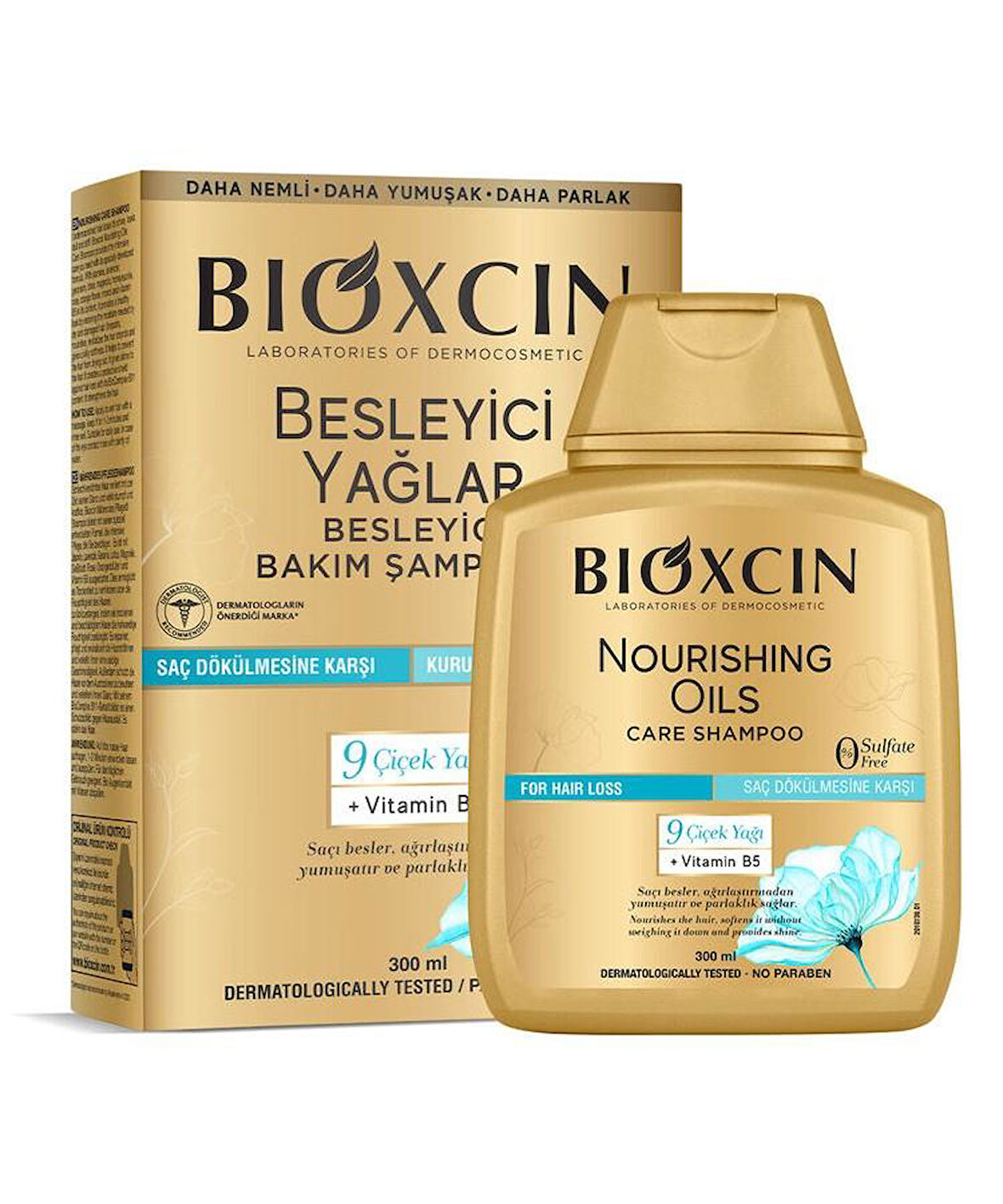 Bioxcin Besleyici Yağlar Bakım Şampuanı 300 ML