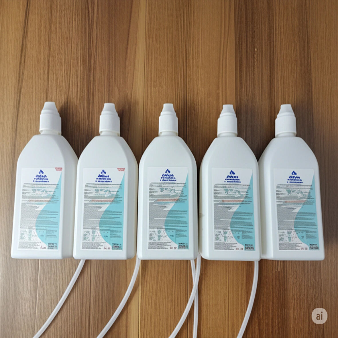 Aqua El ve Cilt Dezenfektanı 1 Litre 5 Adet