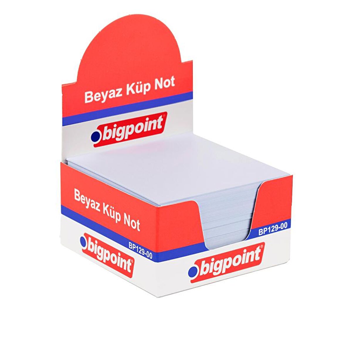 Bigpoint Küp Notluk Beyaz 8x8cm