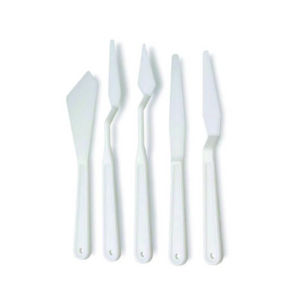 Plastik Spatula 5'li Set