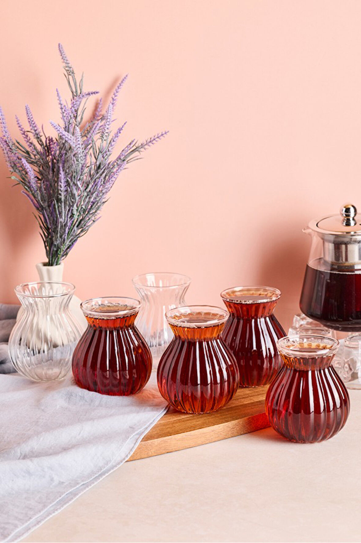 Perotti Nişantaşı 6Lı Çay Bardağı Seti 200Ml 40196