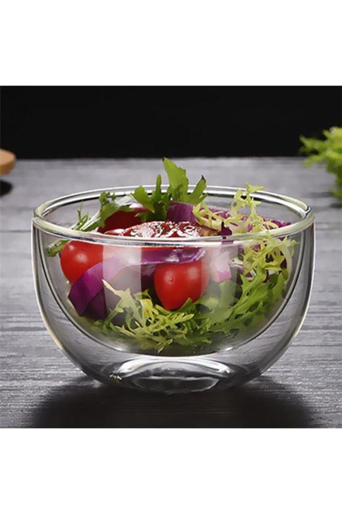 Çift Cidarlı Sunum Kasesi 300 ml