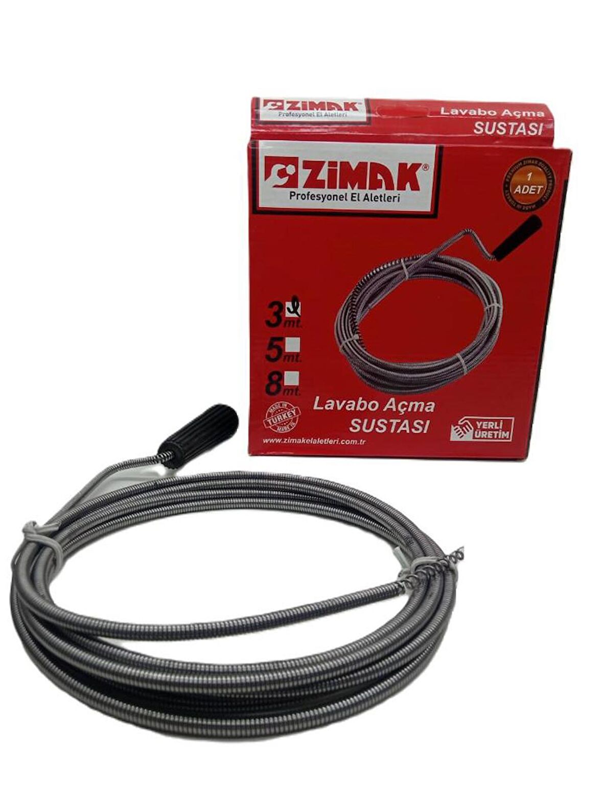 Zimak Lavabo Gider Açma  Sustası 5m Zmk1612