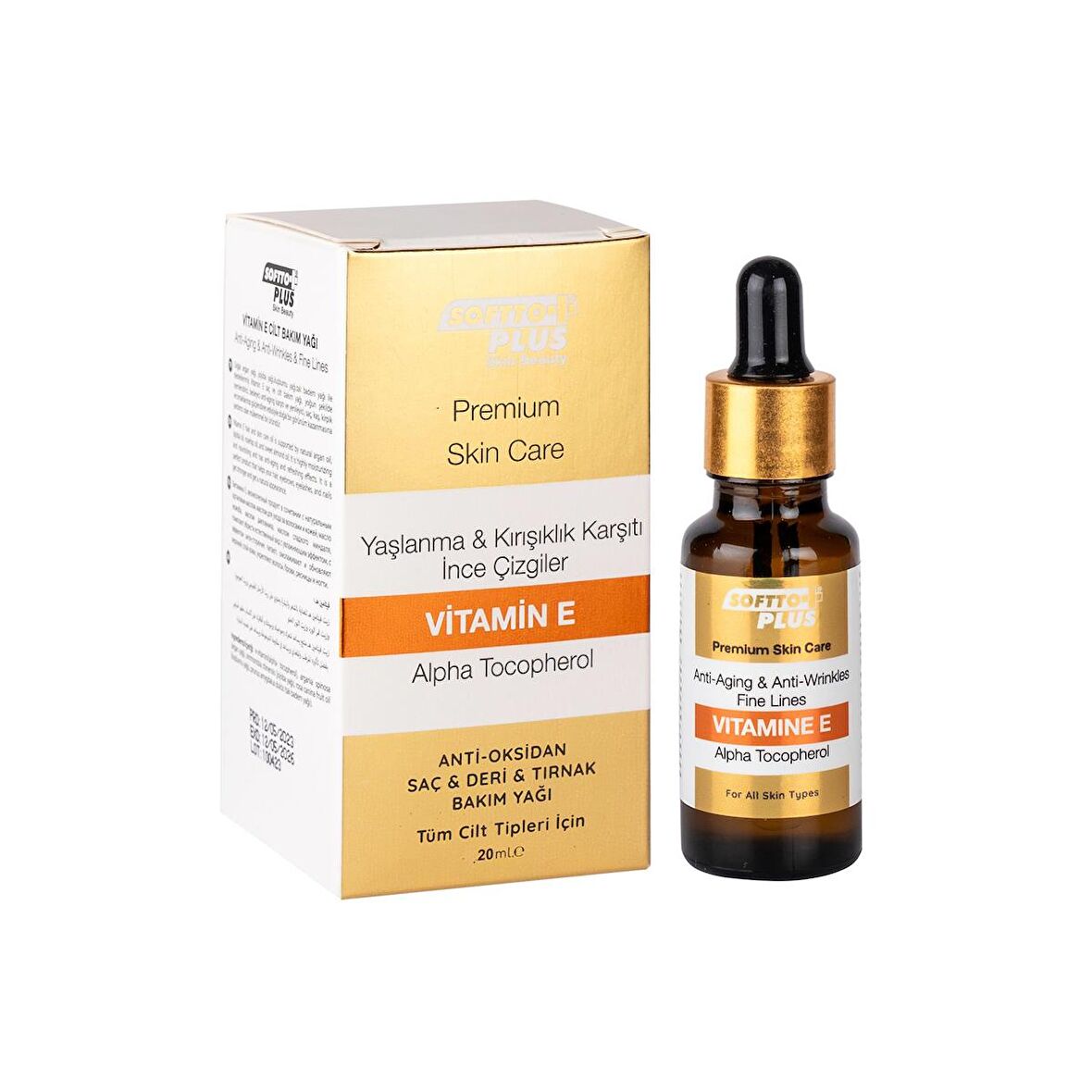 Softto Plus Vitamin E Serum 20 ml