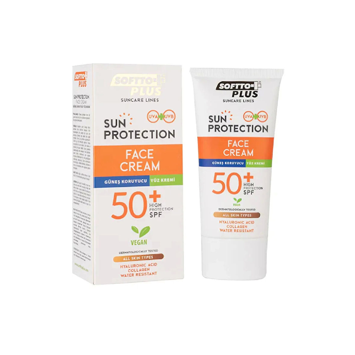 50 spf koruyuculu vücut ve yüz güneş losyonu UVA&UVB 200 ml