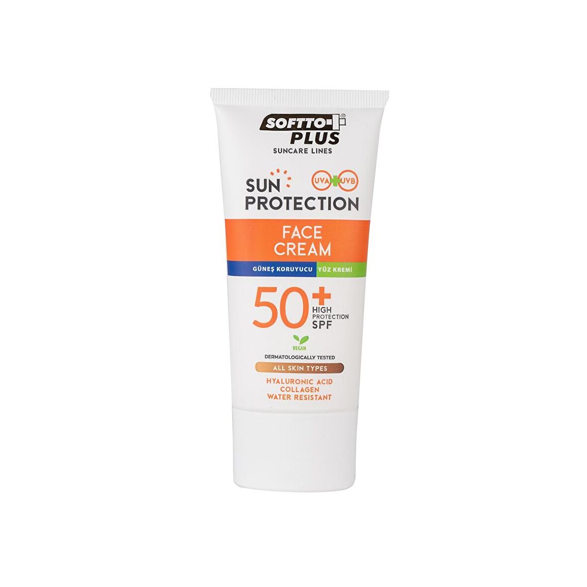 Softto Plus Güneş Koruyucu Yüz Kremi 75 ml SPF 50 + UVA/UVB