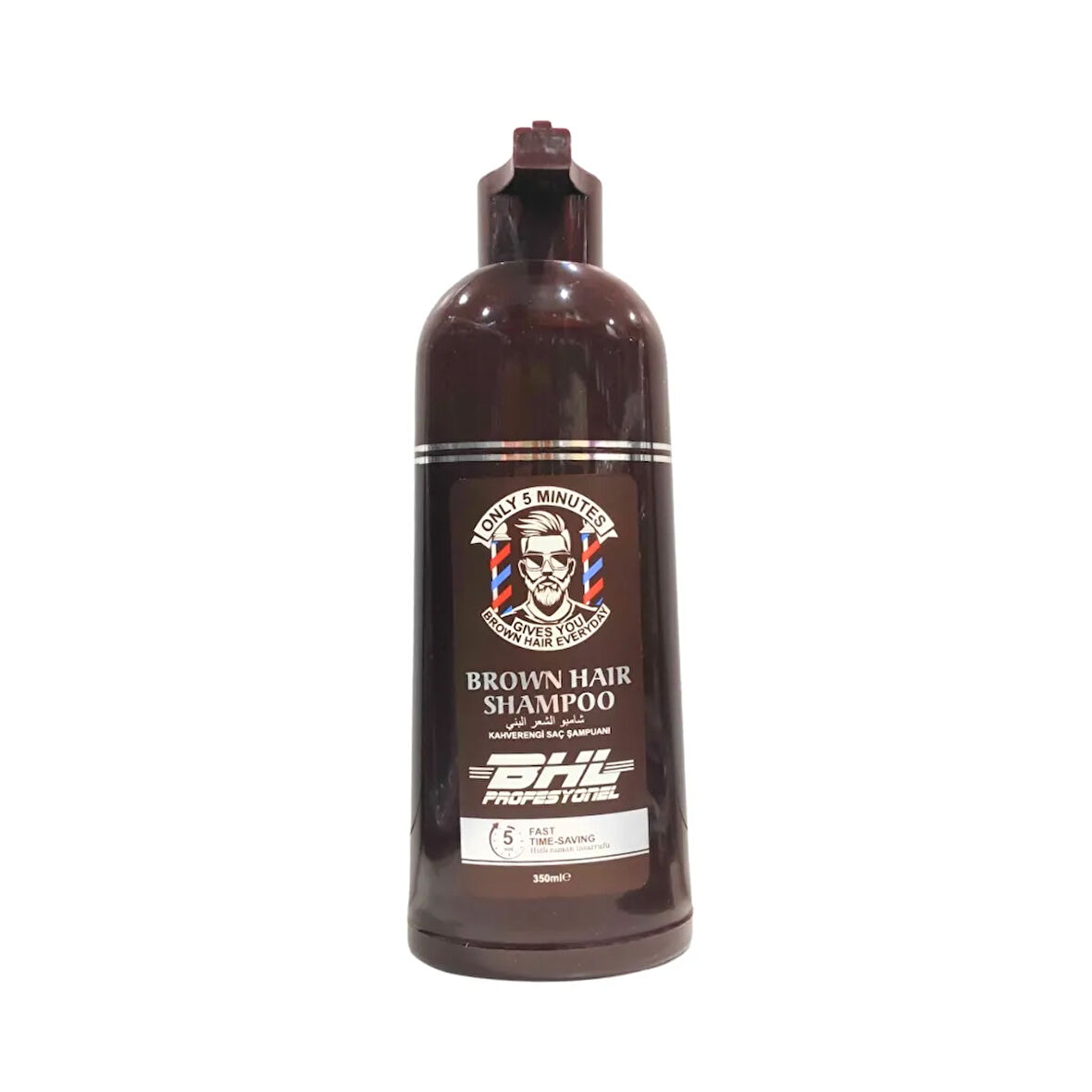BHL Profesyonel  Saç Sakal Beyaz Kapatıcı Kahverengi Şampuan 350ml.