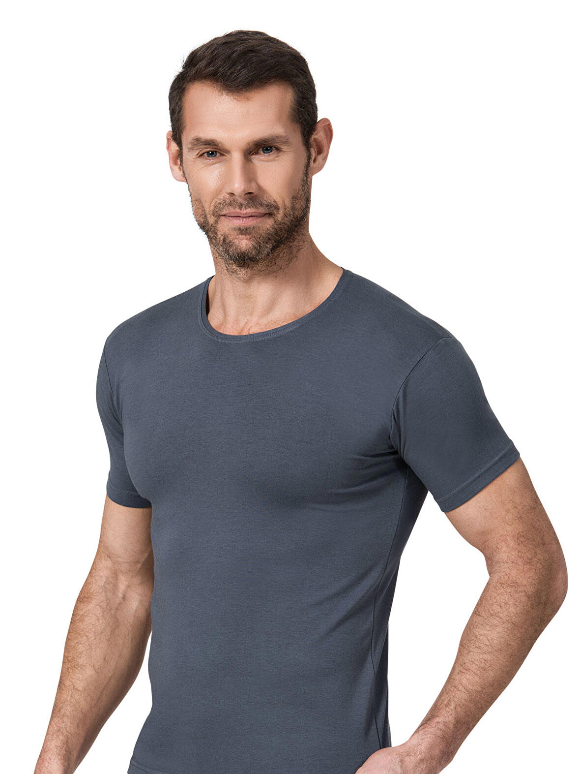 Namaldı 1181 Erkek Modal Bisiklet Yaka Kısa Kol Atlet