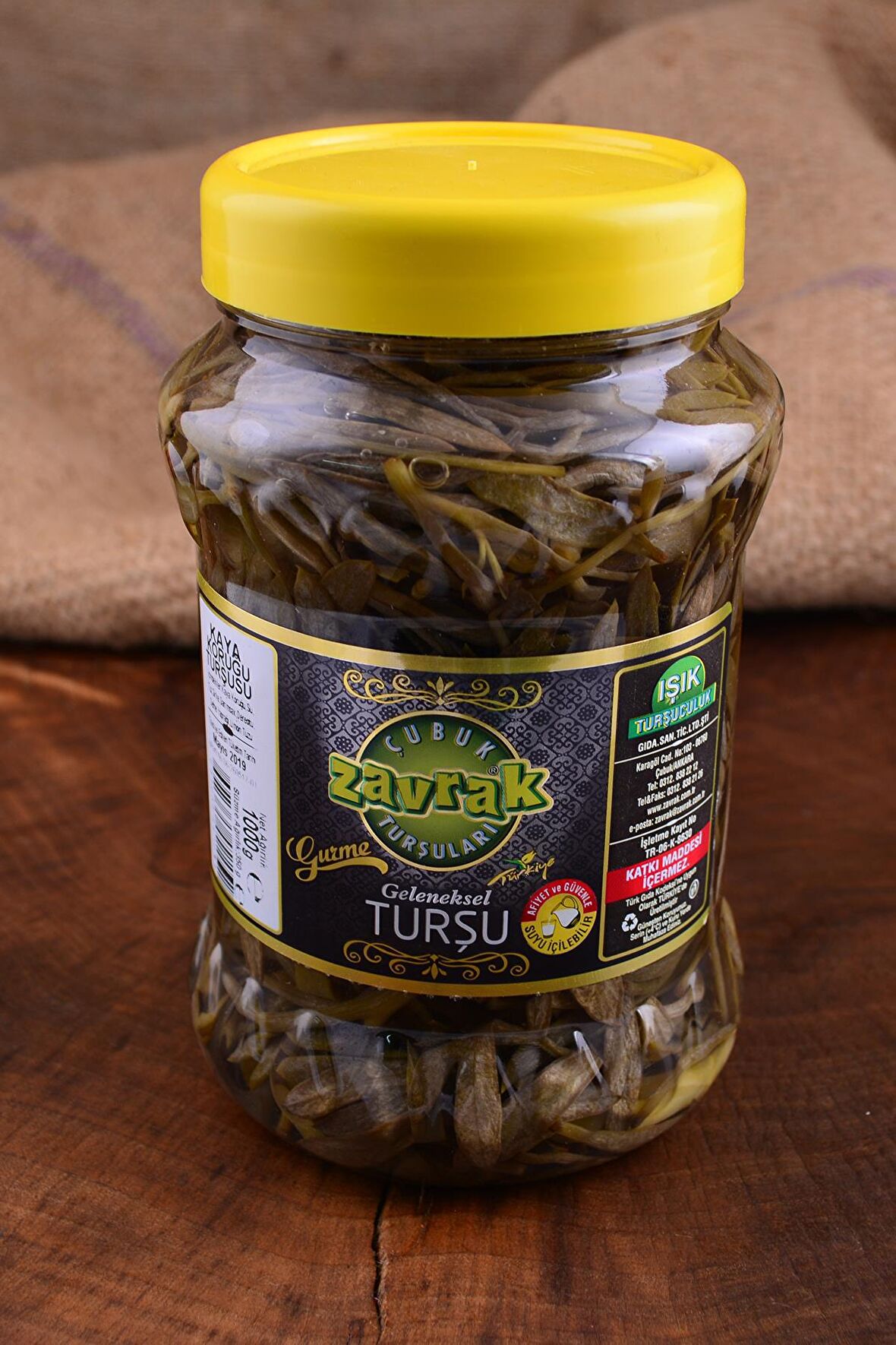 Zavrak Kaya Koruğu Turşusu 1 Kg