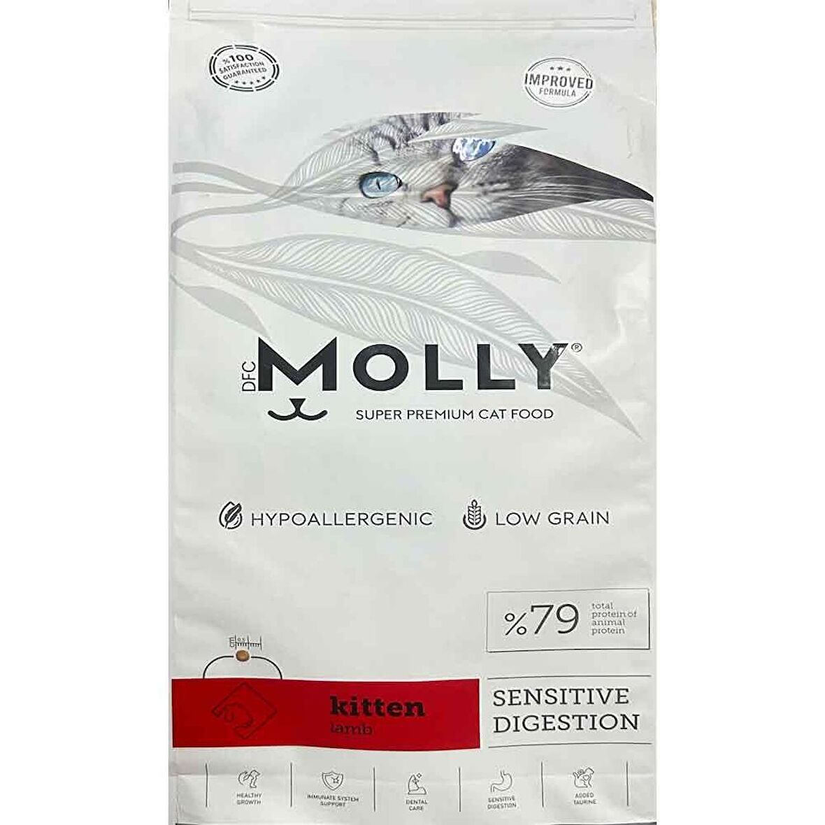 Molly Yavru Kedi Maması Kuzulu 15 Kg