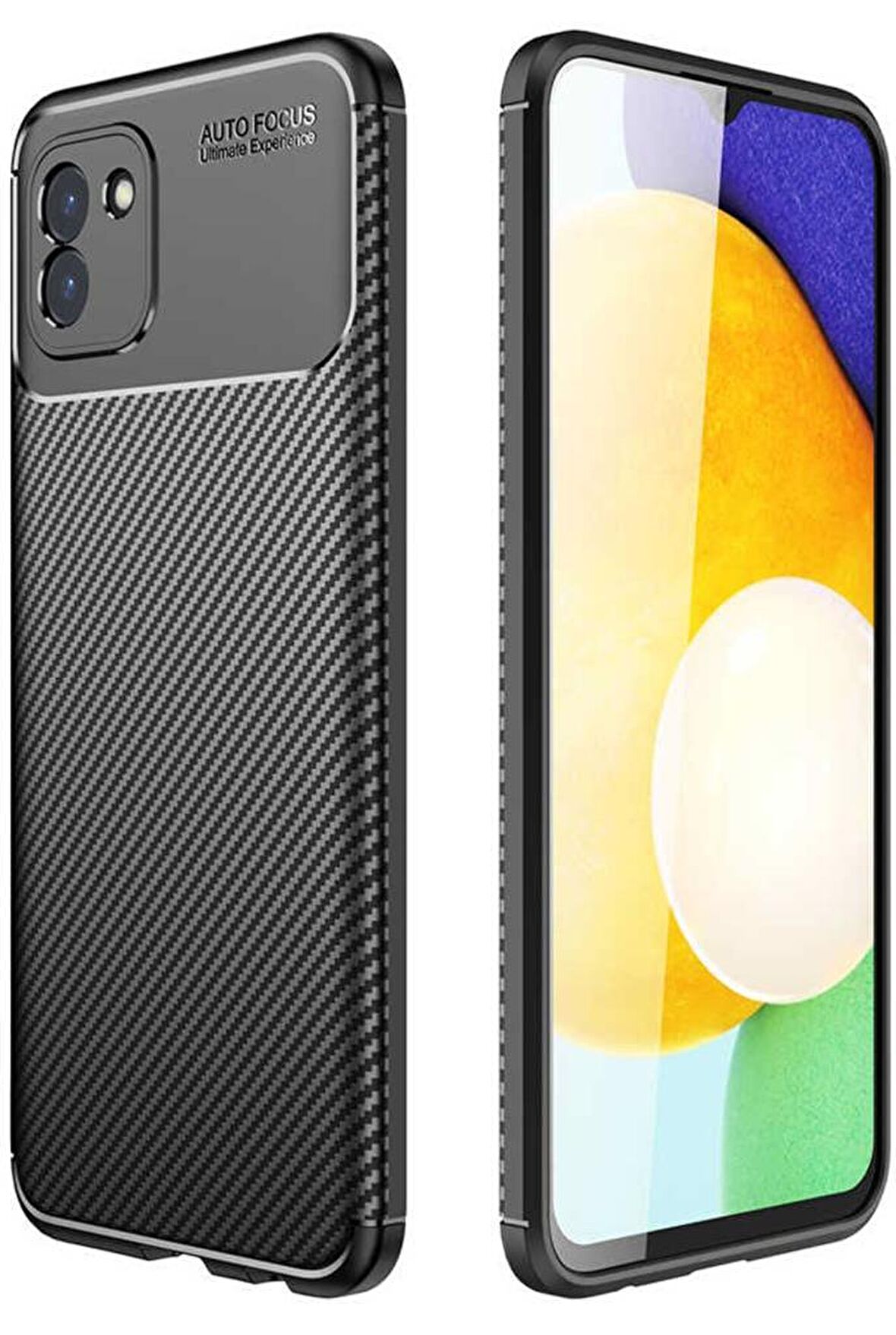 Galaxy A03 Kılıf Elde Kaymayan Kamera Korumalı Silikon