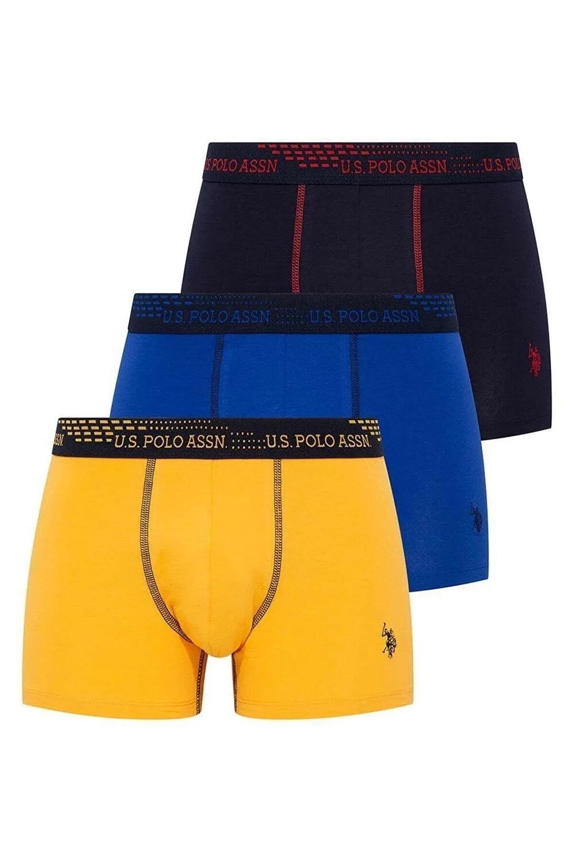 U.S POLO 80178 ERKEK 3 lü Boxer