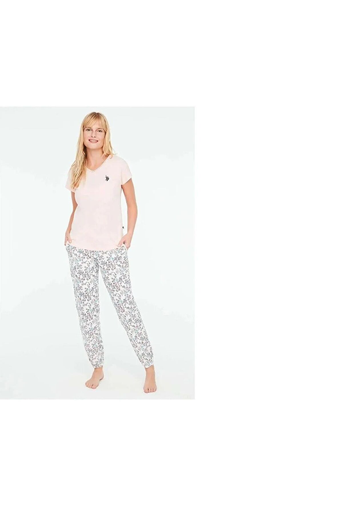 U.S POLO 16920 Kadın PİJAMA TAKIM