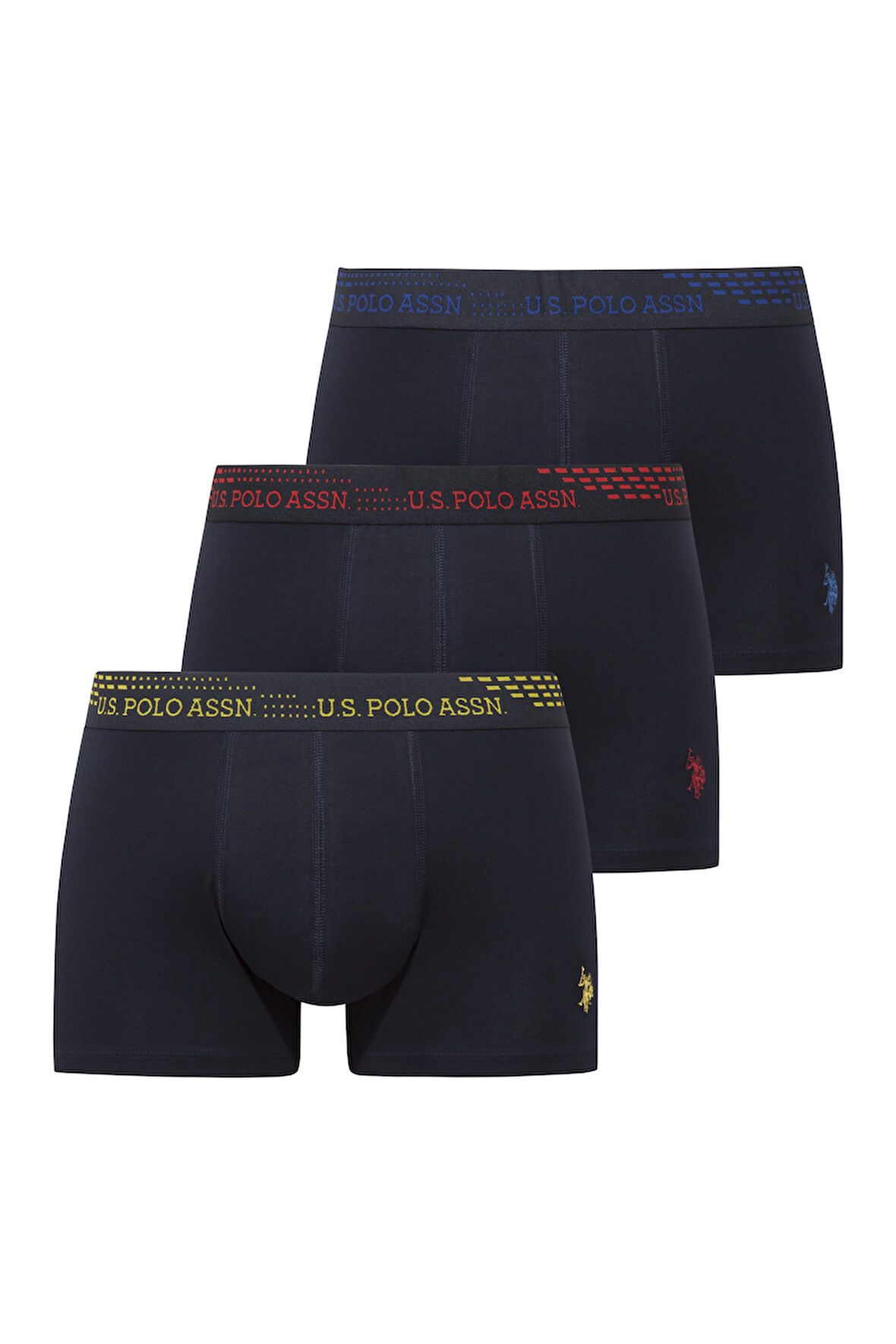 200 Lacivert - Lacivert - Lacivert 3 lü Boxer