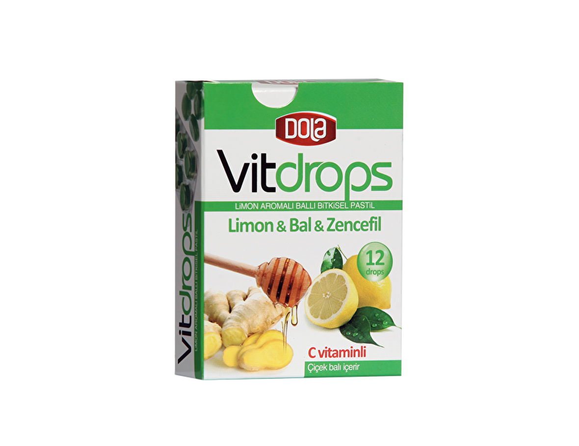 Dola Vitdrops Limon & Bal 30 Gr.