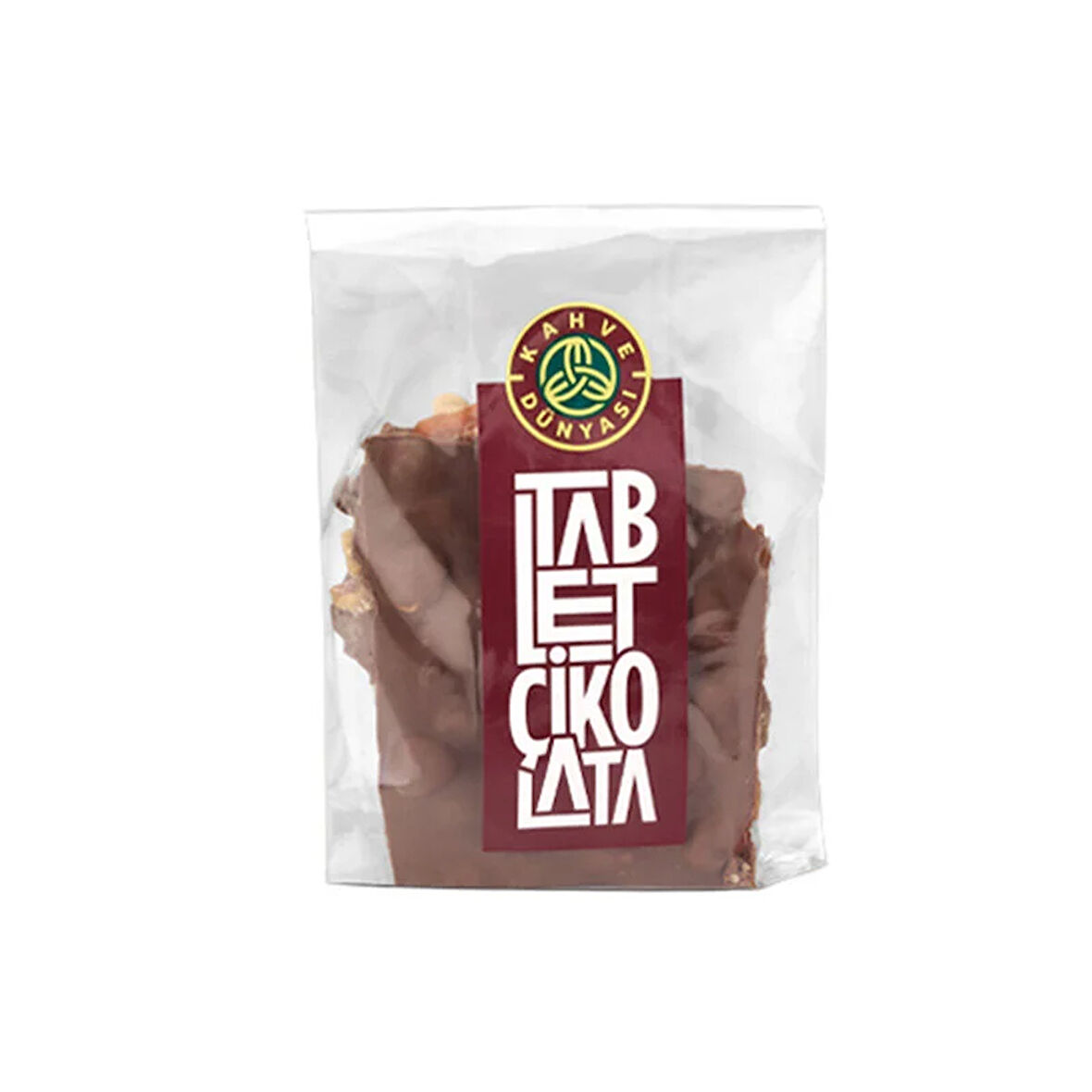 Kahve Dünyası Sütlü Çikolatalı Portakallı Fındıklı Tablet Çikolata 150g