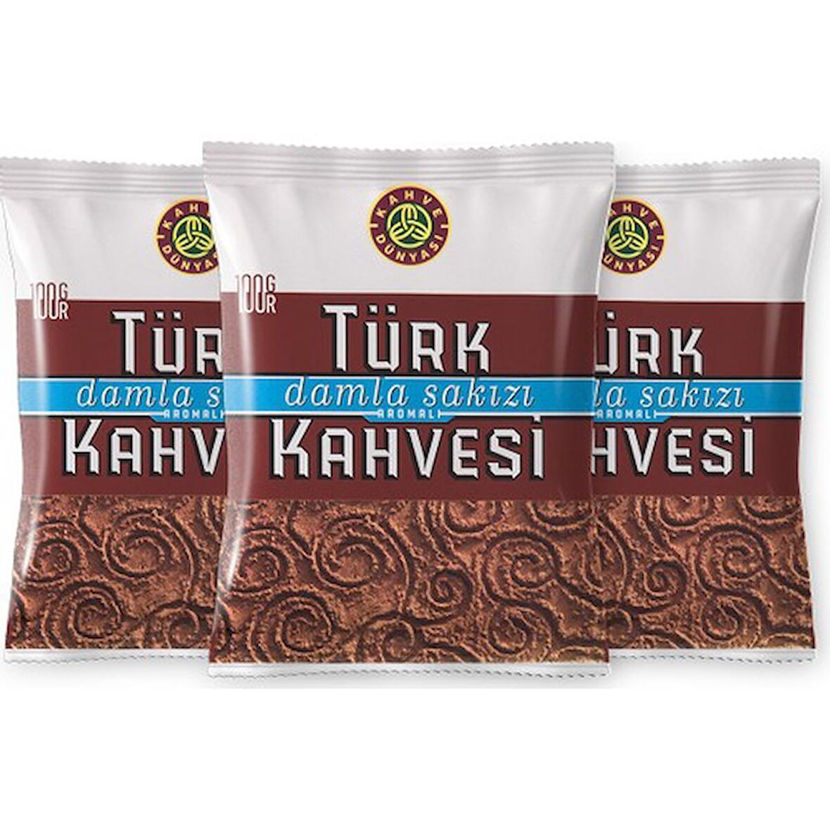 Kahve Dünyası Damla Sakızlı Türk Kahvesi 100 gr X 3 Adet